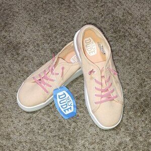 Women's Hey Dudes Cody W Heathered Knit Mesh Pink Size US W 10. NWT-$125.00.